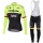 Trek Segafredo Pro 2017 Gelb Fahrradbekleidung Satz Radtrikot Langarm+Lang Trägerhose Radtrikot De