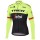 Trek Segafredo Pro 2017 Gelb Radtrikot Langarm Radtrikot De