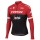 Trek Segafredo Pro 2017 Rot Radtrikot Langarm Radtrikot De