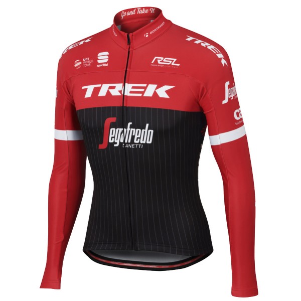 Trek Segafredo Pro 2017 Rot Radtrikot Langarm Radtrikot De Trek Segafredo Pro 2017 Rot Radtrikot Langarm Radtrikot De
