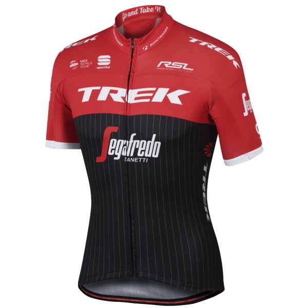 Trek Segafredo Pro 2017 Rot Radtrikot Kurzarm Radtrikot De Trek Segafredo Pro 2017 Rot Radtrikot Kurzarm Radtrikot De