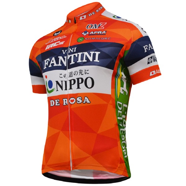 2017 Vini Fantini Nippo Pro Team Radtrikot Kurzarm Radtrikot De