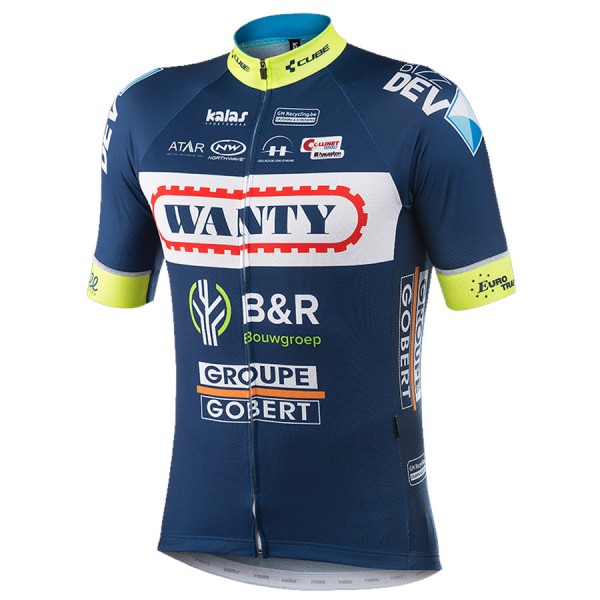 2017 Wanty Groupe Gobert Radtrikot Kurzarm Radtrikot De 2017 Wanty Groupe Gobert Radtrikot Kurzarm Radtrikot De