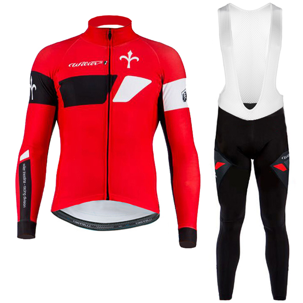 Wilier 2017 Pro Team Rot Fahrradbekleidung Satz Radtrikot Langarm+Lang Trägerhose Radtrikot De