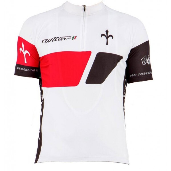 Wilier 2017 Pro Team Weiß Radtrikot Kurzarm Radtrikot De