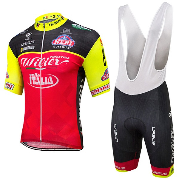 WILIER SELLE ITALIA 2017 Fahrradbekleidung Satz Radtrikot Kurzarm+Kurz Trägerhose Radtrikot De